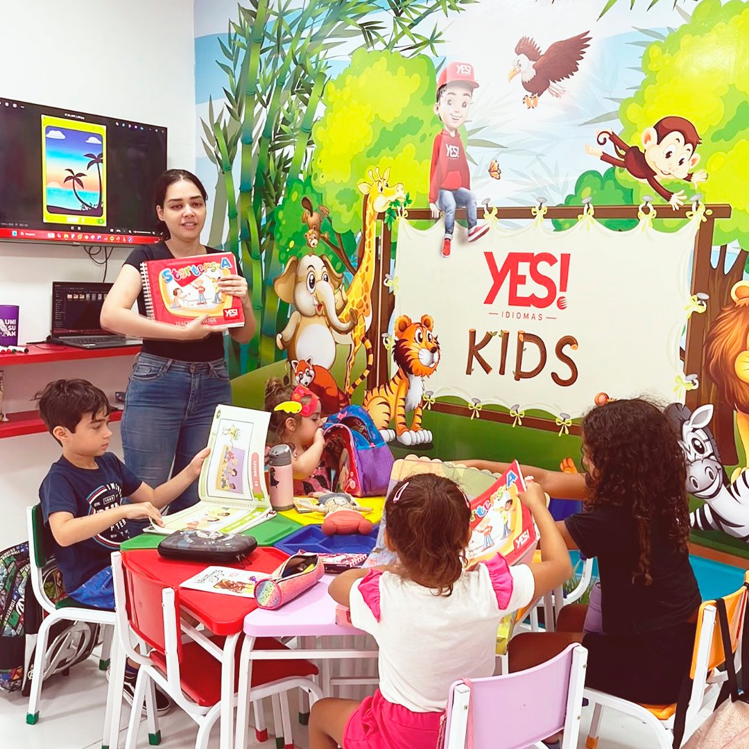 Por que colocar crianças para estudar idiomas tão cedo?